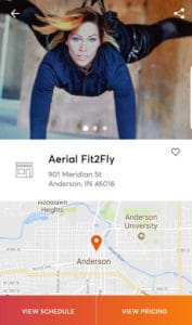Click View Schedule AerialFit2Fly